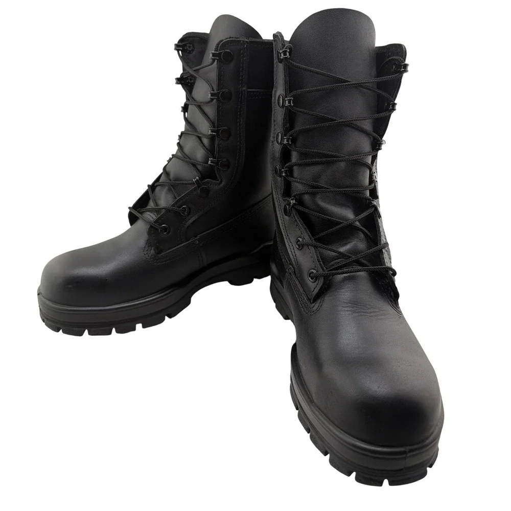 Bates Tactical Boots Mens 7.5 XW Black Excellent DuraShocks Vibram EH Safety Toe